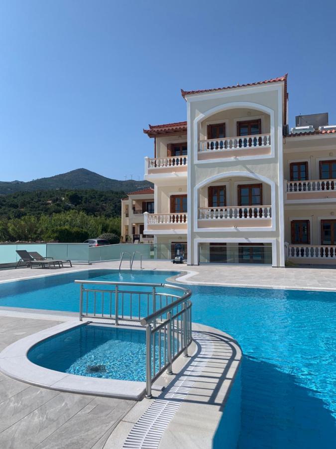 Anemos Apartments Marathokampos Exterior photo